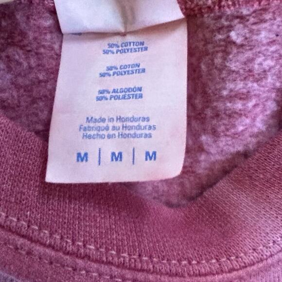 Kansas City Tie Dye Red Yellow Crewneck Fleece Womens Swiftie Fun Sweatshirt M - Picture 5 of 8